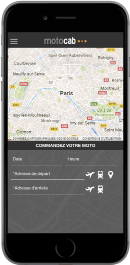 Motocab application
